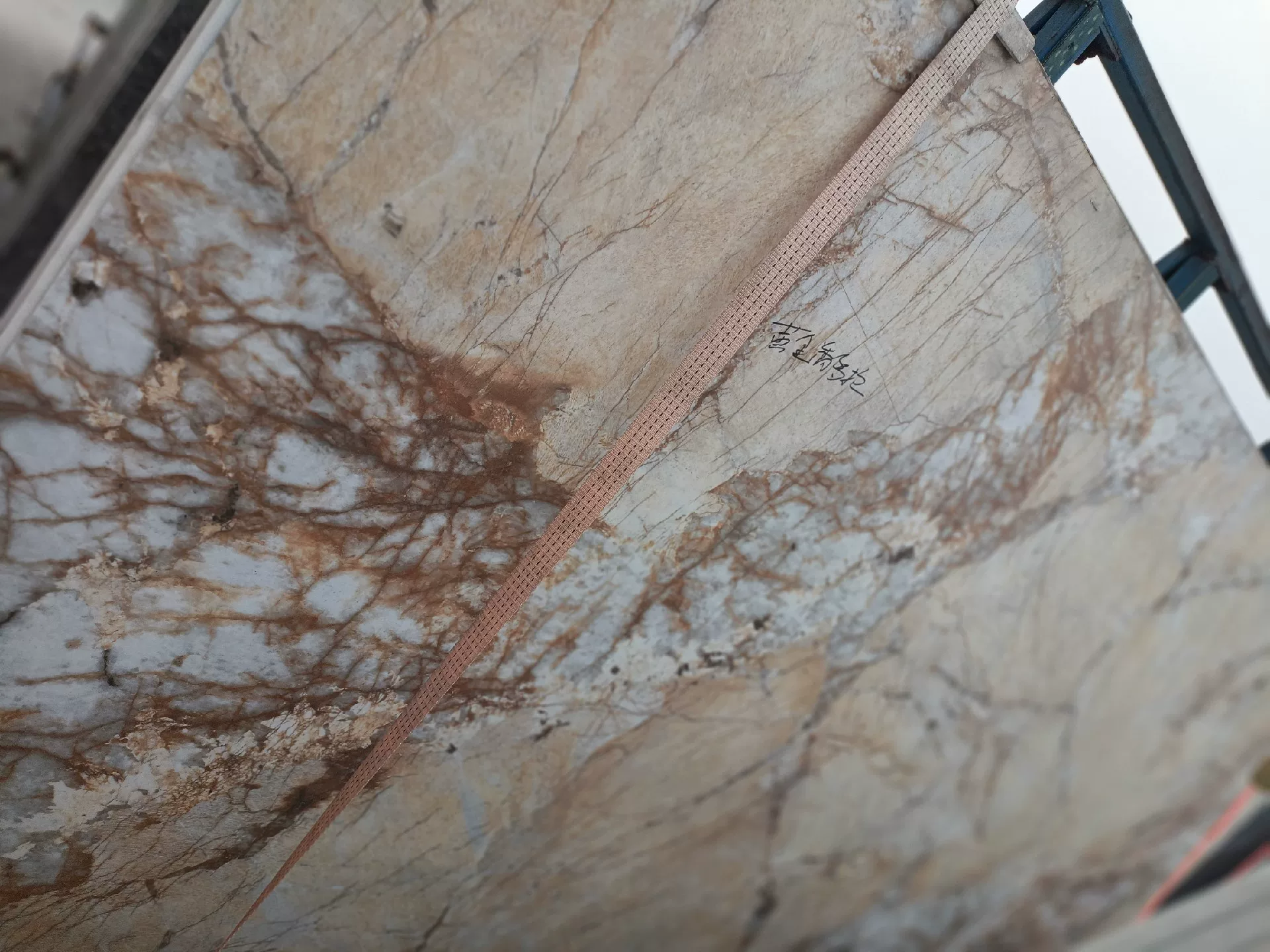 Slab in warehouse setting