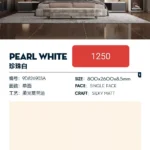 800x2600x9mm pure white sintered stone slab matte finish