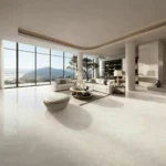Sintered stone slab marble pattern view 4
