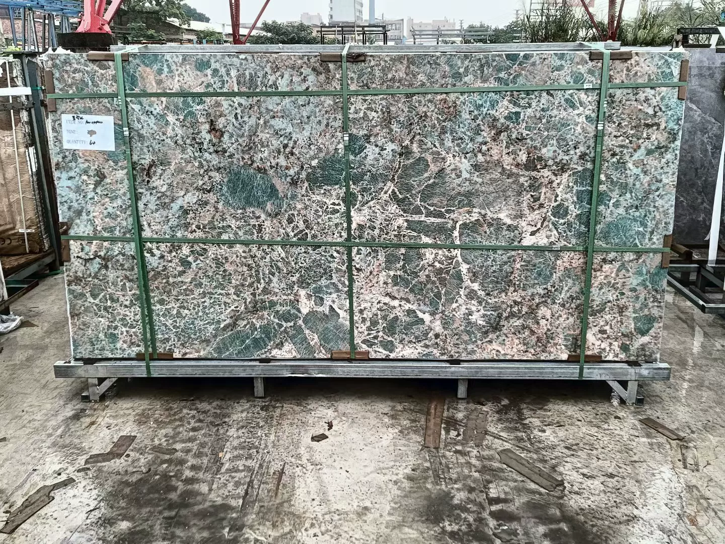 Sintered stone slab 1200x2400x9 mm stock lot