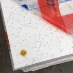 Quartz stone slab stock image 5