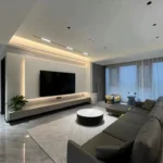 Sintered stone slab installation service example