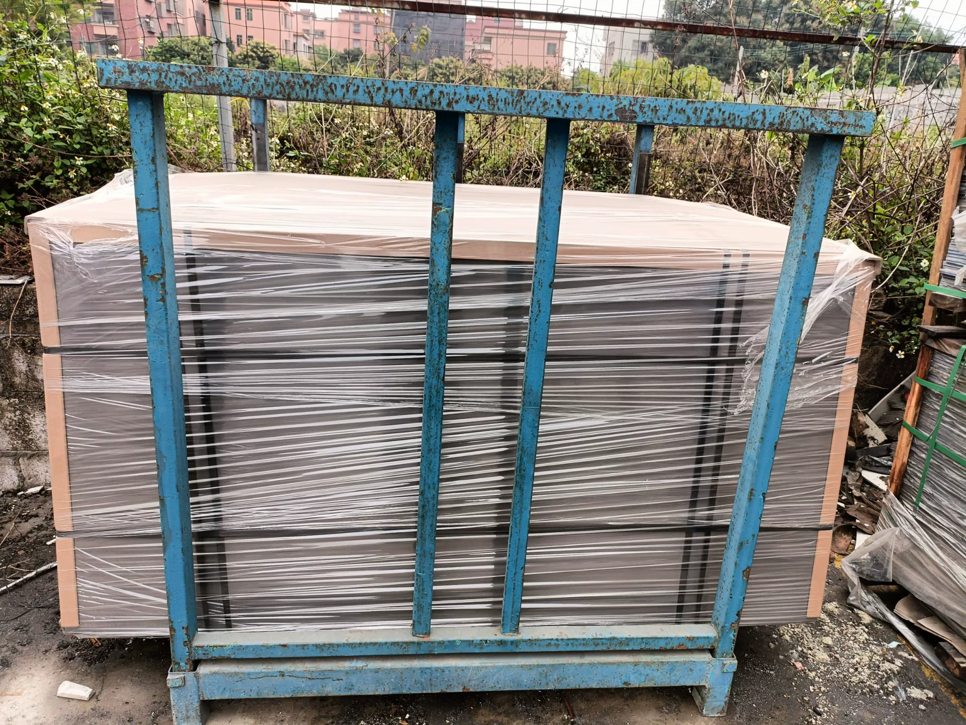 Sintered stone slab stock lot view 4