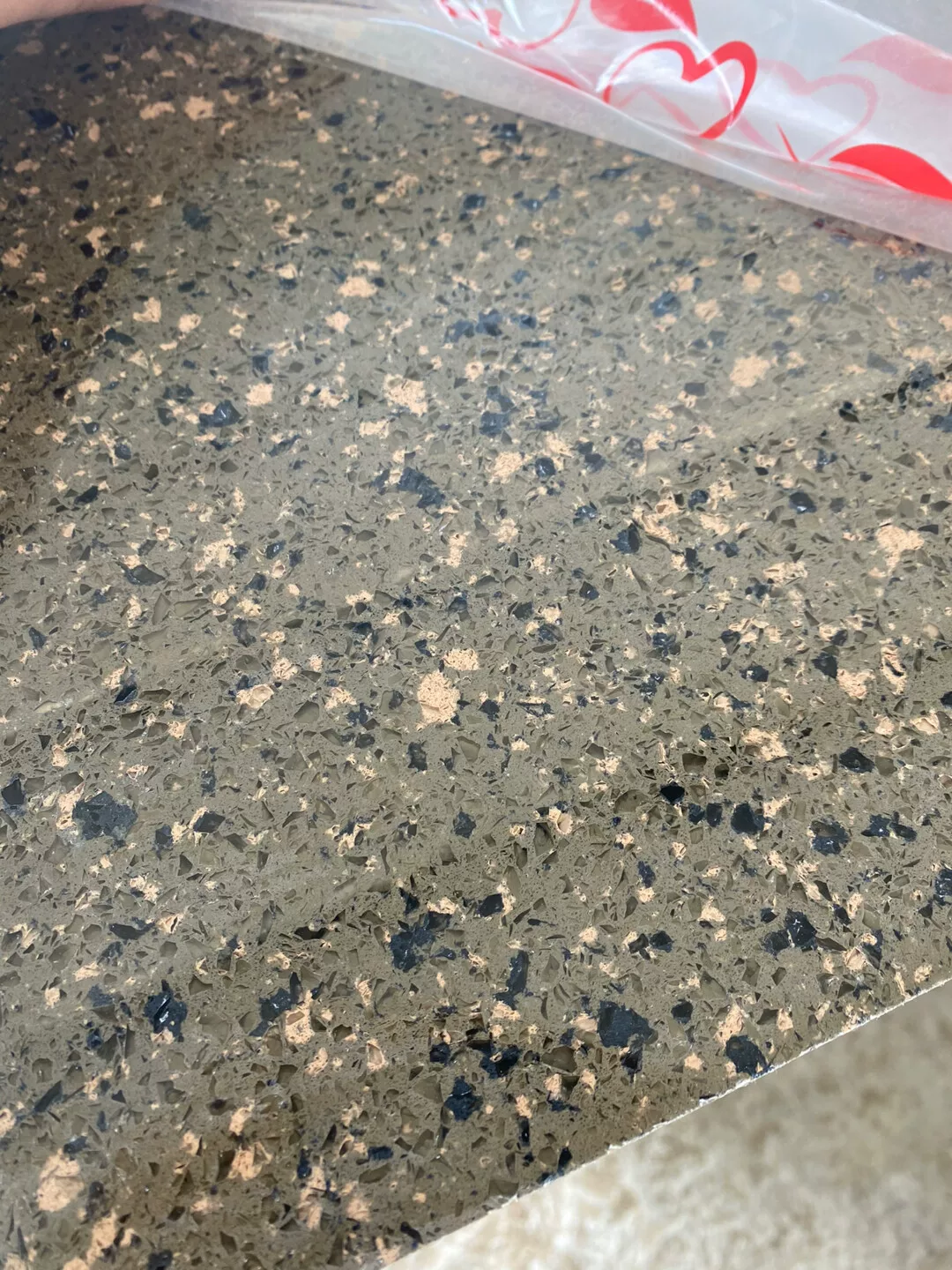 Quartz stone slab