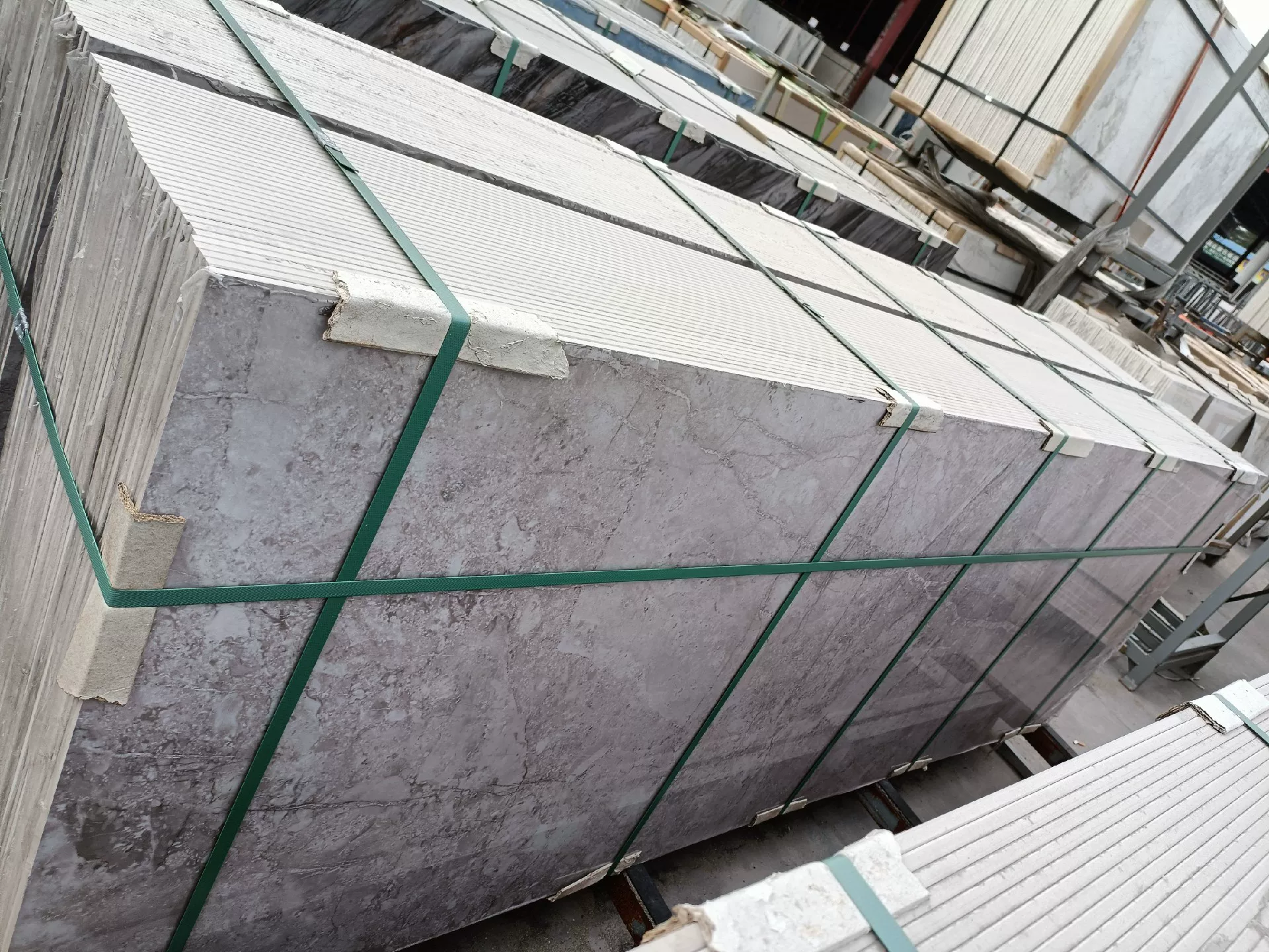 Slab edge view