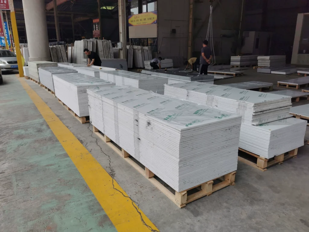 Quartz stone strip panel stock lot