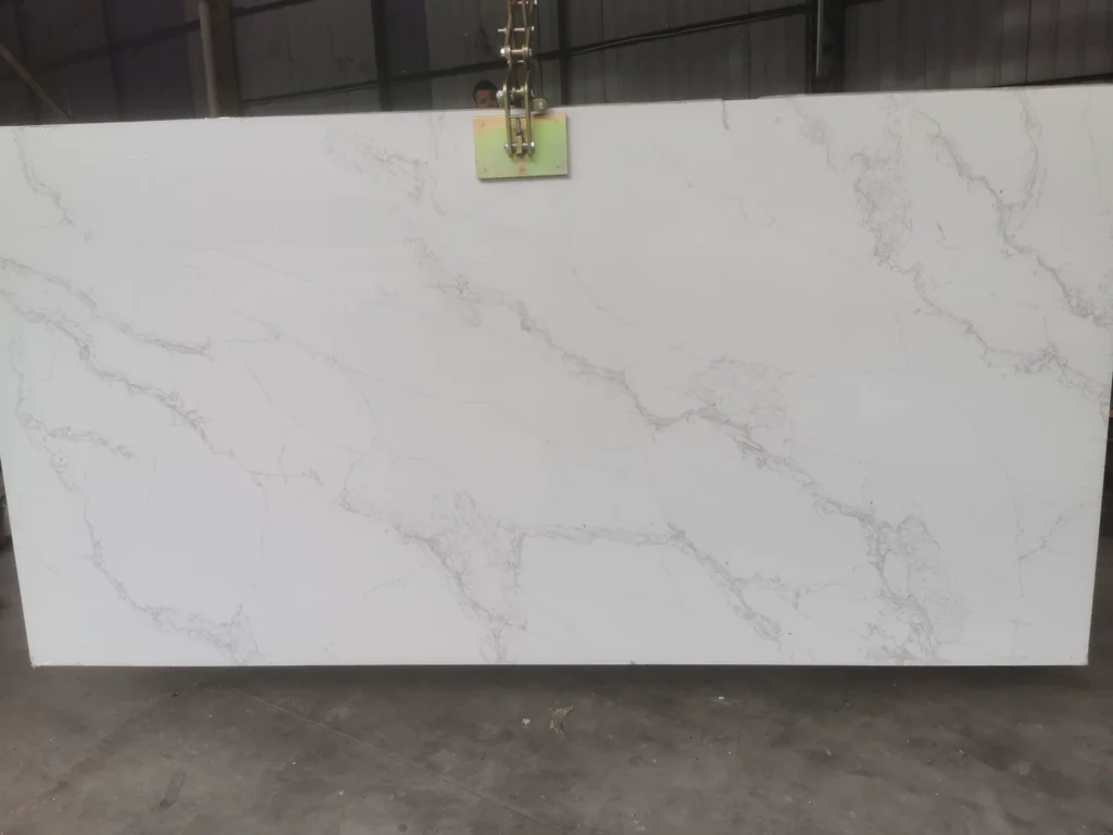 Quartz stone slab pattern sample 1