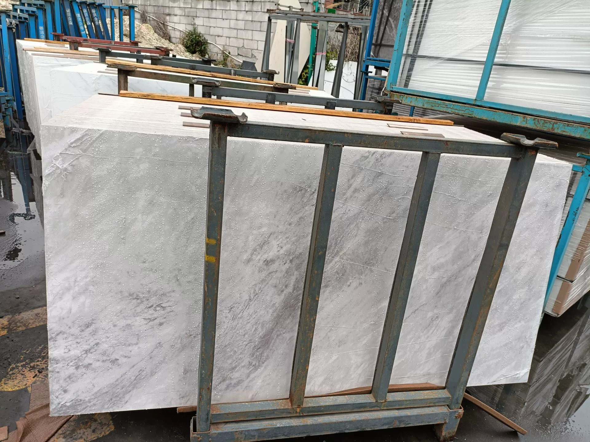 Sintered stone slab sample view 7