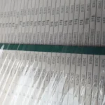 Slab edge view showing 12mm thickness