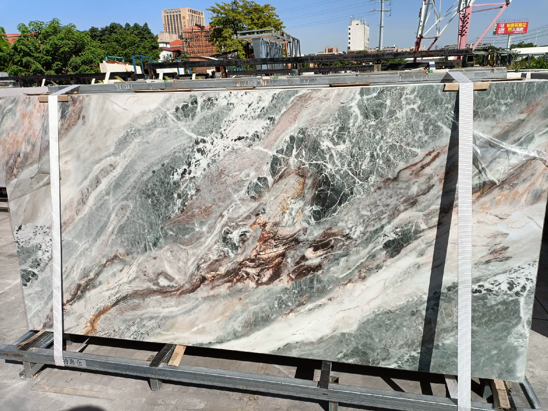 Glossy sintered stone slab 1200x2400x9mm
