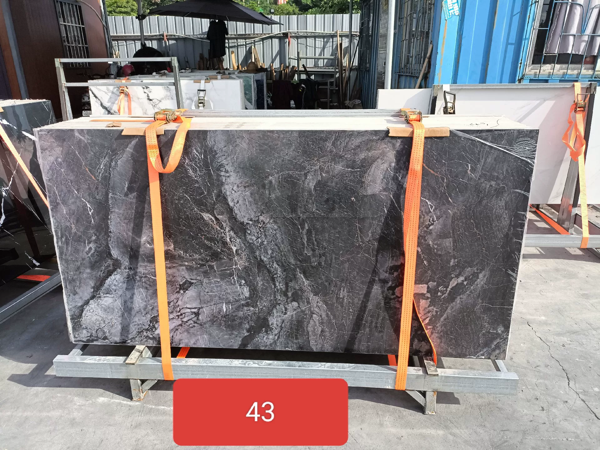 Sintered stone slab 900x1800mm stock lot