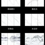 MARSHAL sintered stone slab warehouse stock view