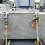 Solid color sintered stone slab