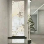 Sintered stone wall panel sample