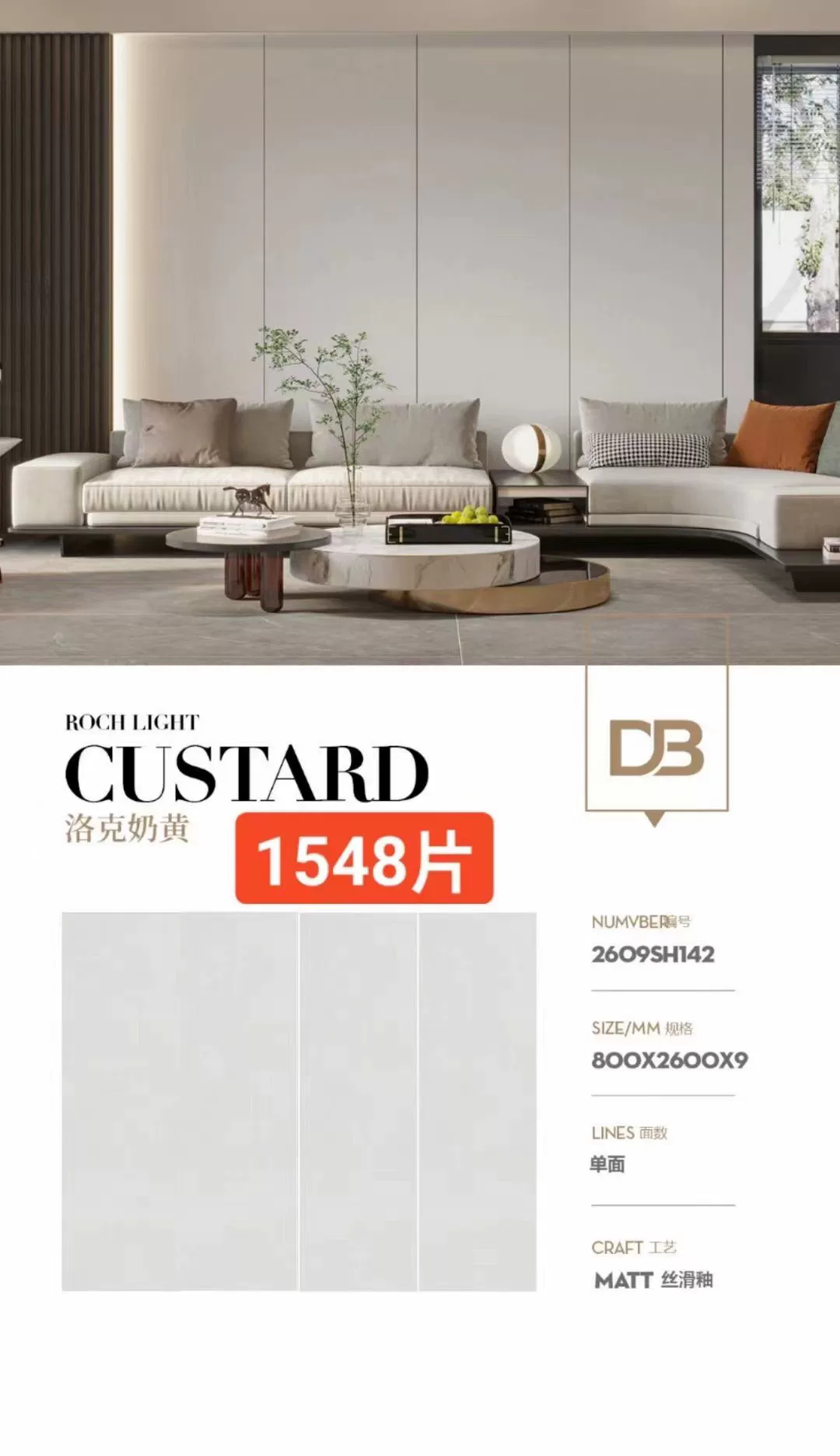 Sintered stone slab lot view