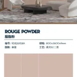 Rouge Powder sintered stone tile matte finish pink