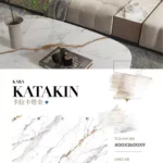 Sintered stone slab color and pattern