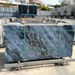 Slab packaging or label detail