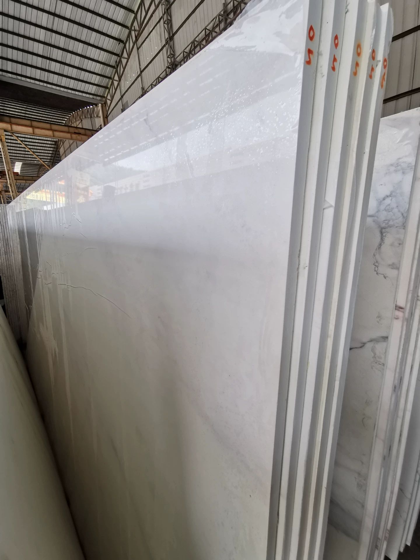 Quartz stone slab stock lot
