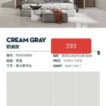 800x2600x9mm pure white sintered stone slab matte finish