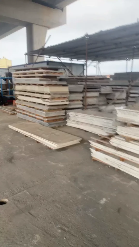 Quartz stone slab stock lot