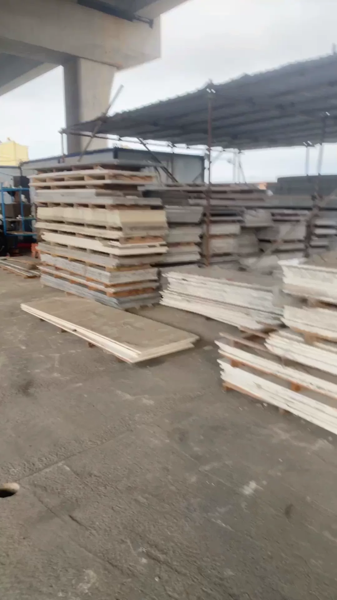 Quartz stone slab stock lot