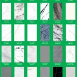 Sintered stone slab sample view 6