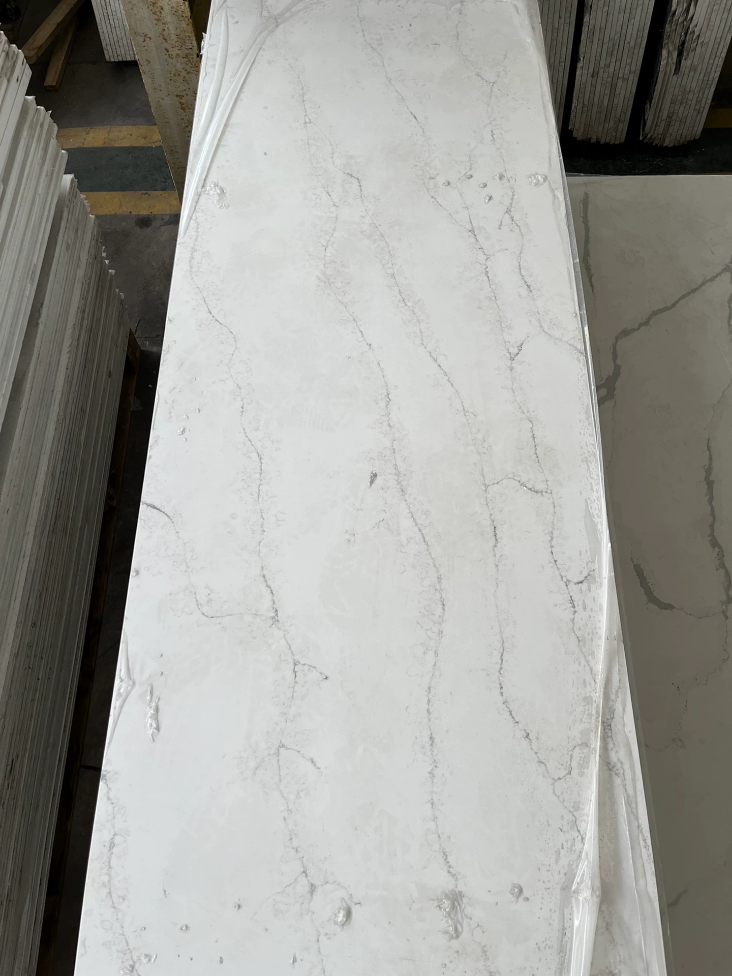Quartz Slab Pattern Detail