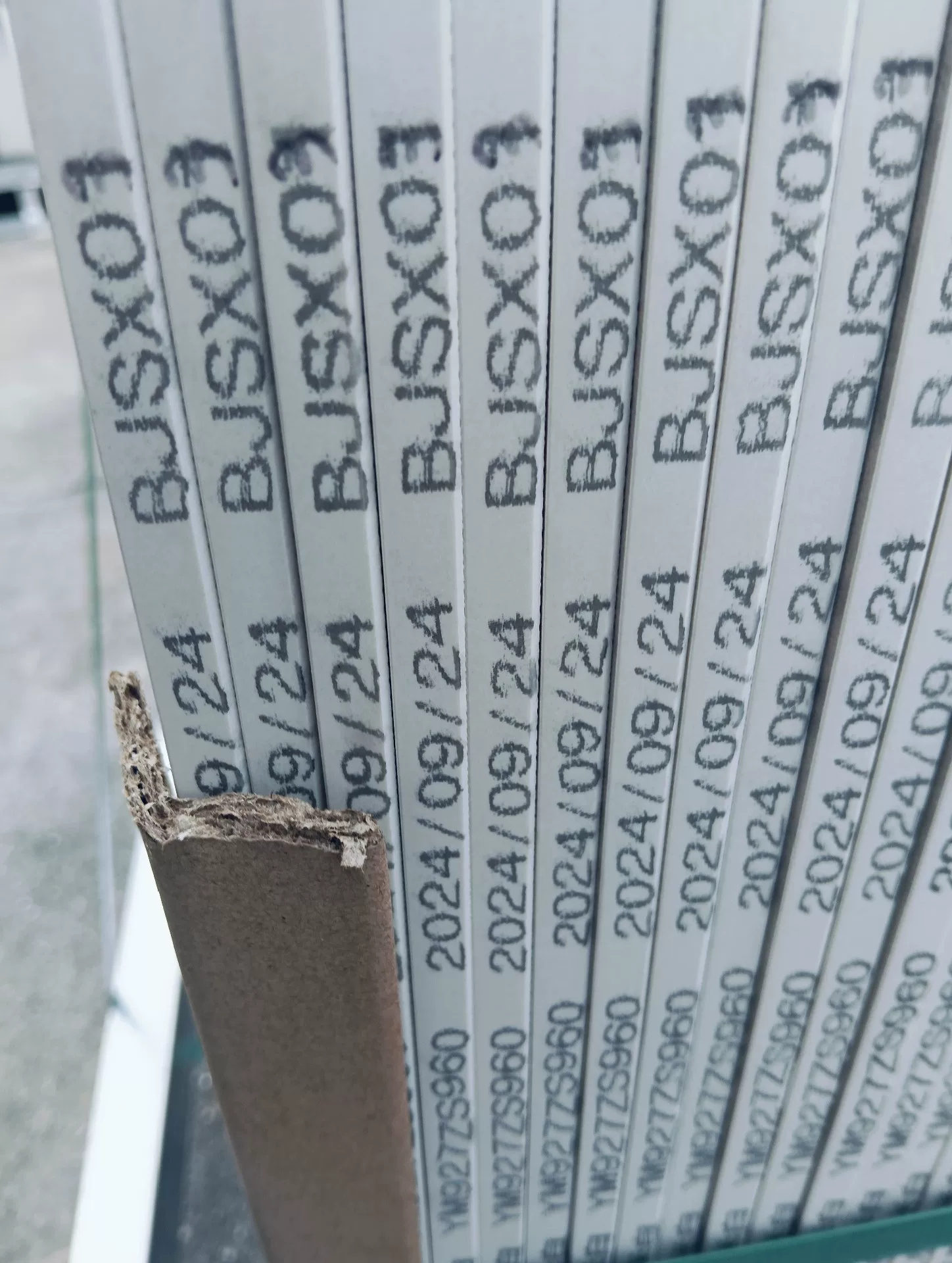 900x2700x9mm sintered stone slab stock