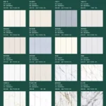 Sintered stone slab label or branding