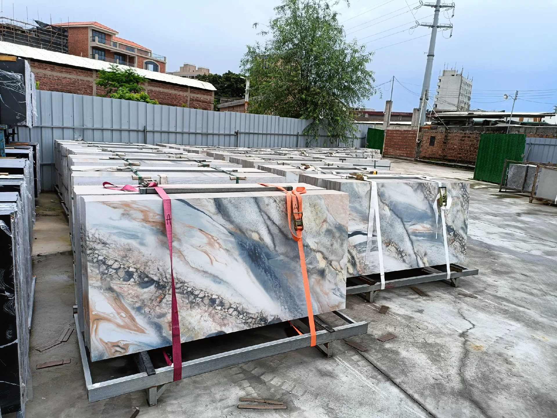 900x1800x9mm sintered stone slab stock lot