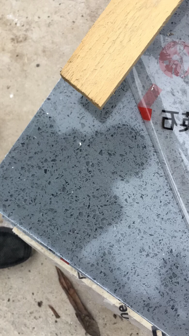 Quartz stone slab stock image 6
