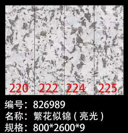 Sintered stone slab for wall and flooring