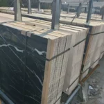 Glossy sintered stone slab 900x2700x9 mm stock lot