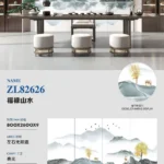 White sintered stone slab stock