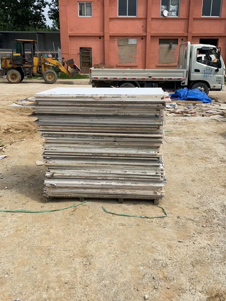Quartz stone slab stock lot