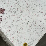 Quartz slab side or detail
