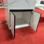 Sintered stone island countertop unit view 3
