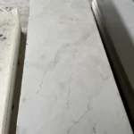Quartz stone slab stock lot - color variation 1