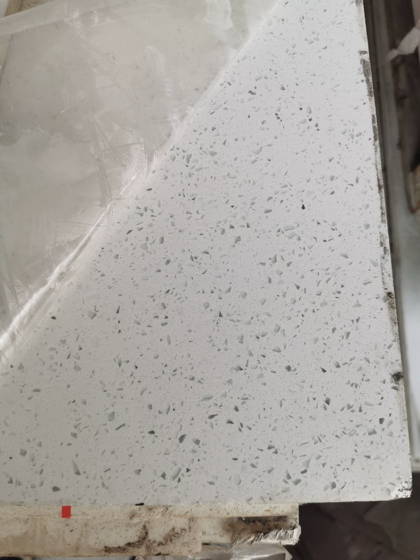 Quartz stone strip panel stock lot