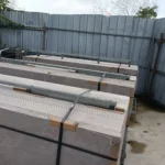 Sintered stone slab 800x2600x9mm Cloud Grey