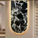 Sintered stone wall panel sample