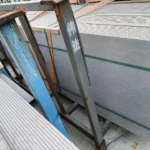 Sintered stone slab edge detail