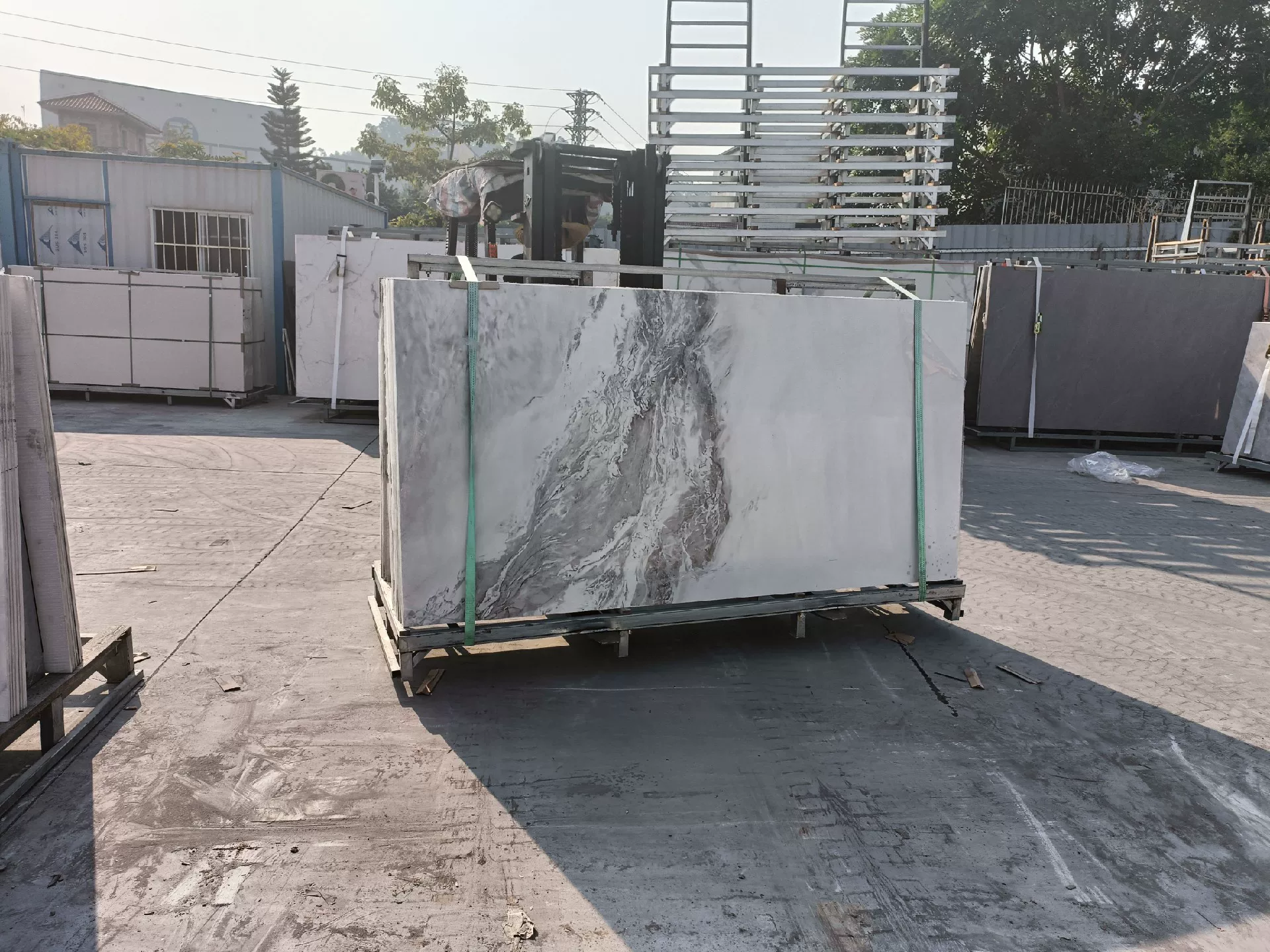 Sintered stone slab stock lot 1200x2400x9mm