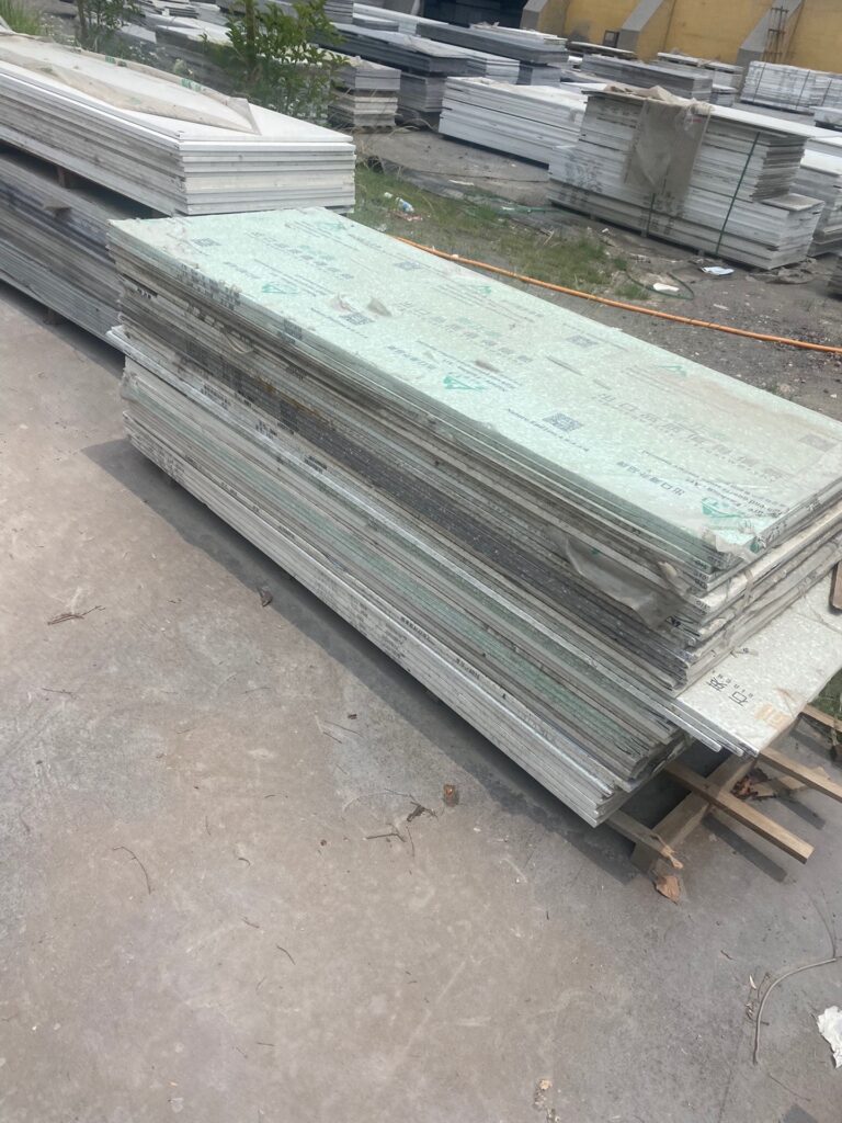 Quartz stone slab stock item