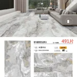 Sintered stone slab - matte finish - 900x1800x9mm