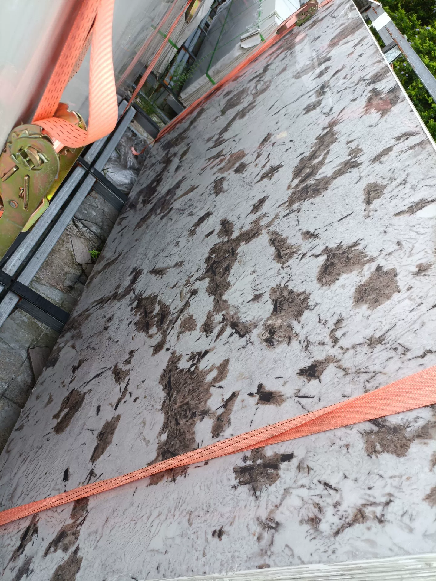Sintered stone slab 1200x2400mm 9mm stock lot
