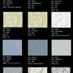 White sintered stone slab application example