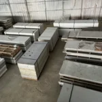 Quartz slab stock lot - solid color sample