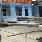 Quartz stone slab stock lot